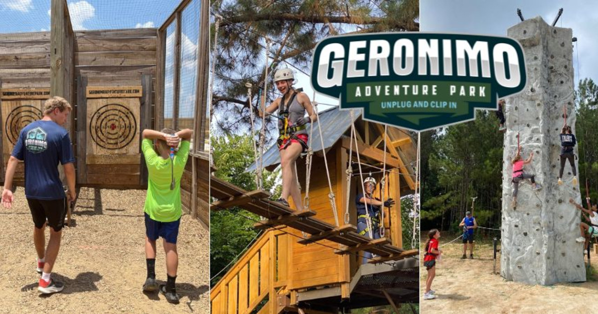 Geronimo Adventure Park in Spring at 6749 Farm to Market 2920