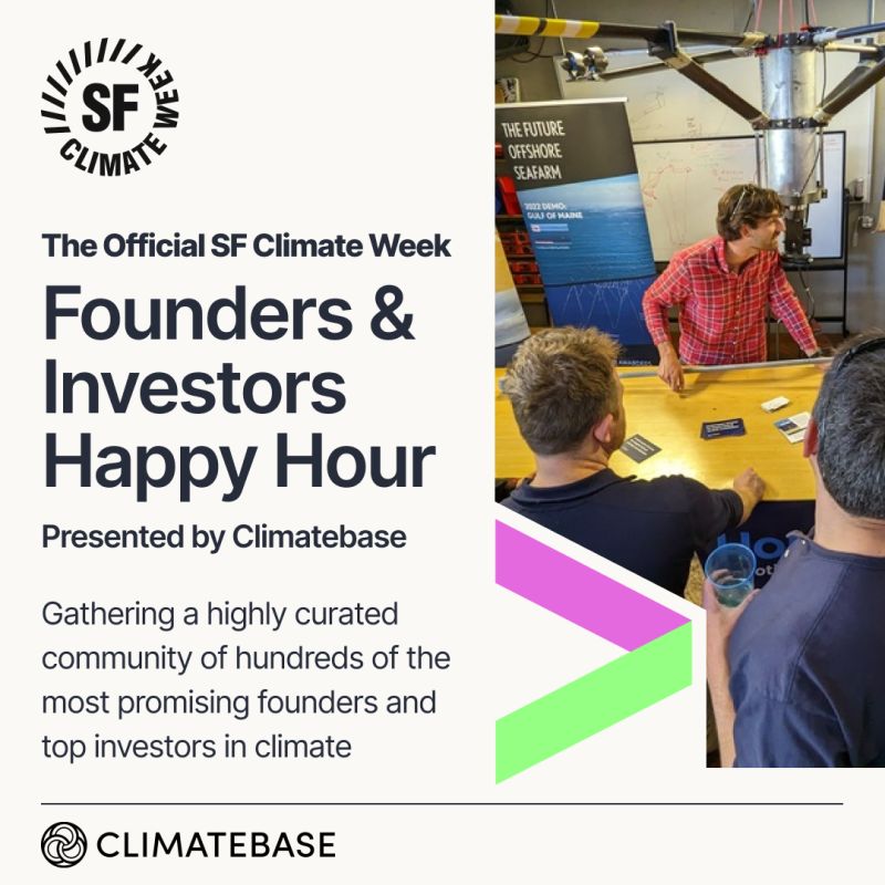 Official SFCW Founders & Investors Happy Hour in The Bay Area at