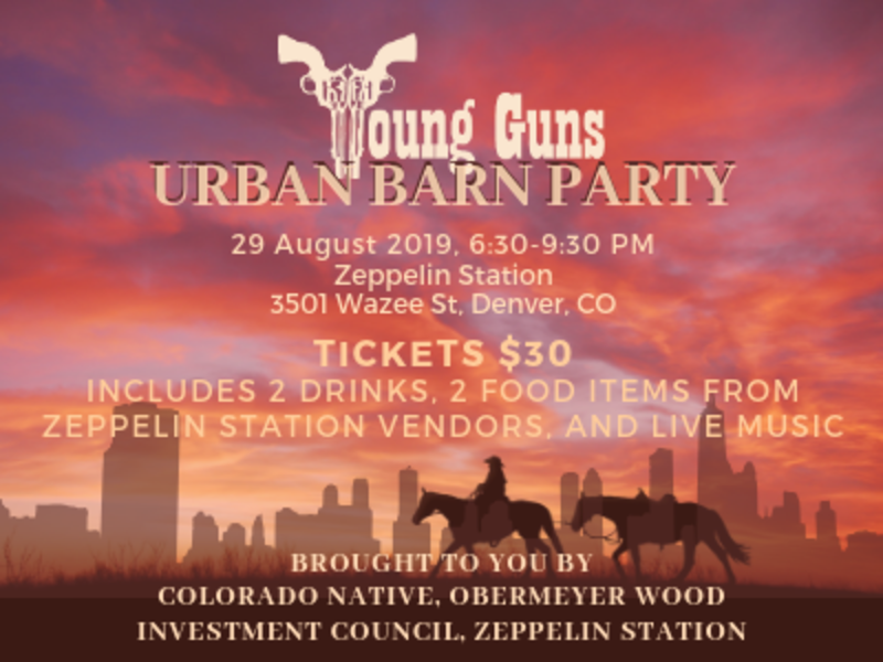 Young Guns Urban Barn Party In Denver At Zeppelin Station