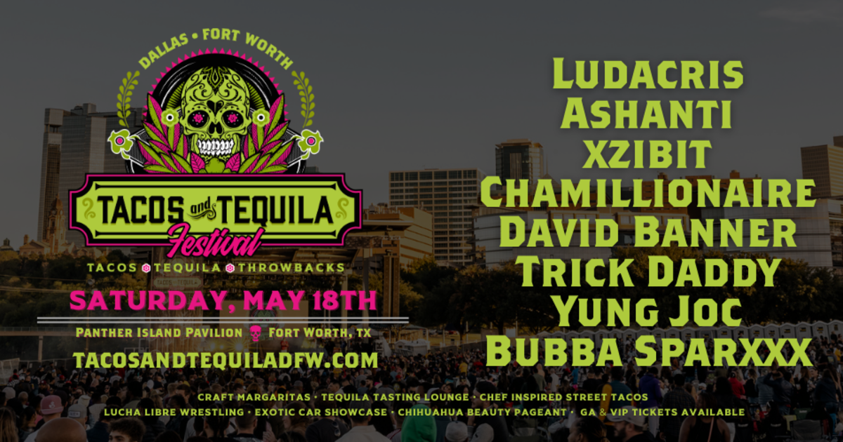 Tacos & Tequila Festival in Fort Worth at Panther Island Pavilion