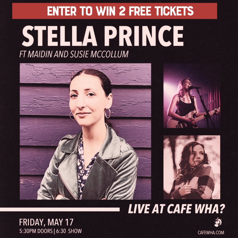 Stella Prince ft Maidin and Susie McCollum in New York at Cafe Wha?