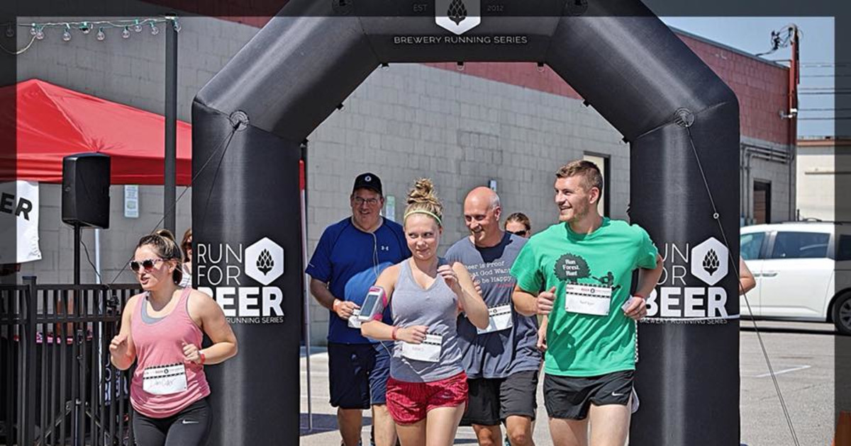 Beer Run 2019 in Indianapolis at Indiana City Brewing Company
