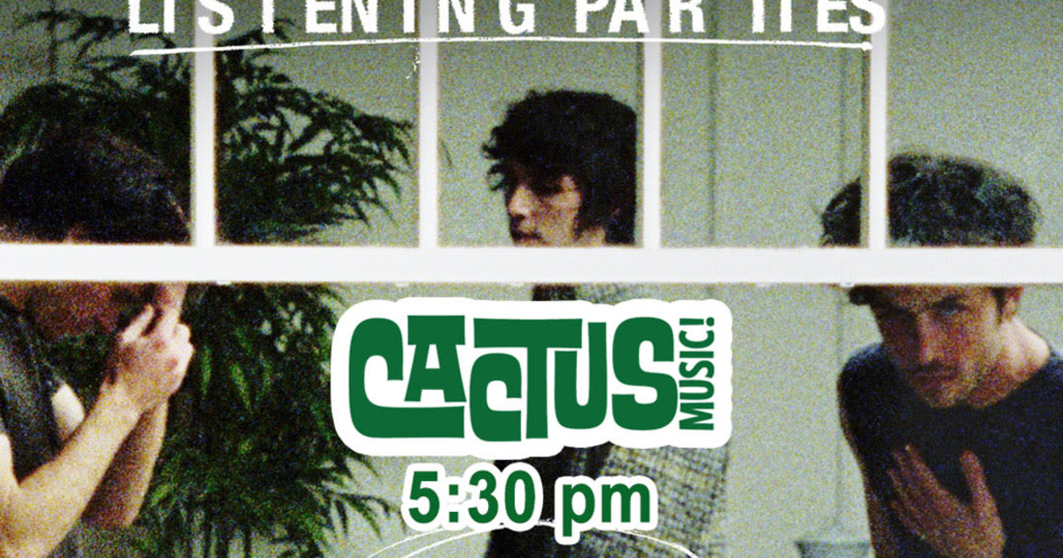 LISTENING PARTY! THE WALLOWS "Model" in Houston at Cactus Music