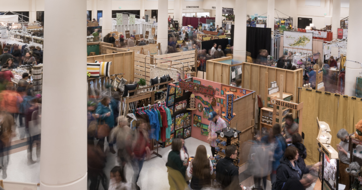 Urban Craft Uprising in Seattle at Magnuson Park Hangar 30