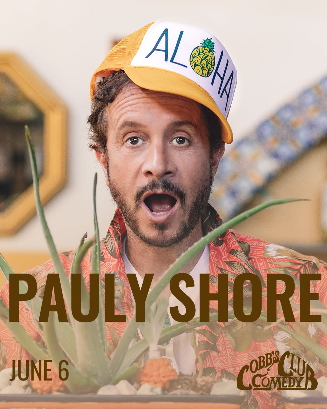 Pauly Shore in San Francisco at Cobb's Comedy Club, image size:1080x1350