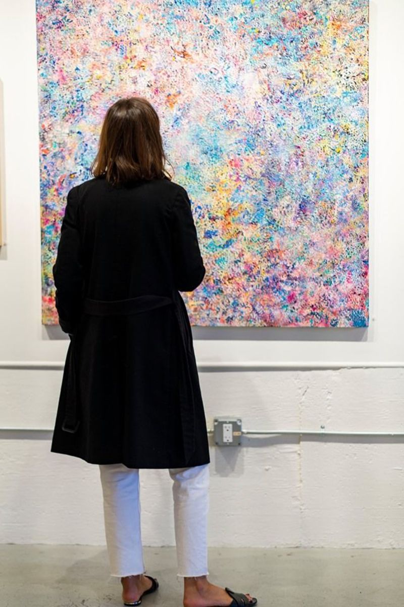 Ariel Gold Closing Reception In San Francisco At Art Attack Sf