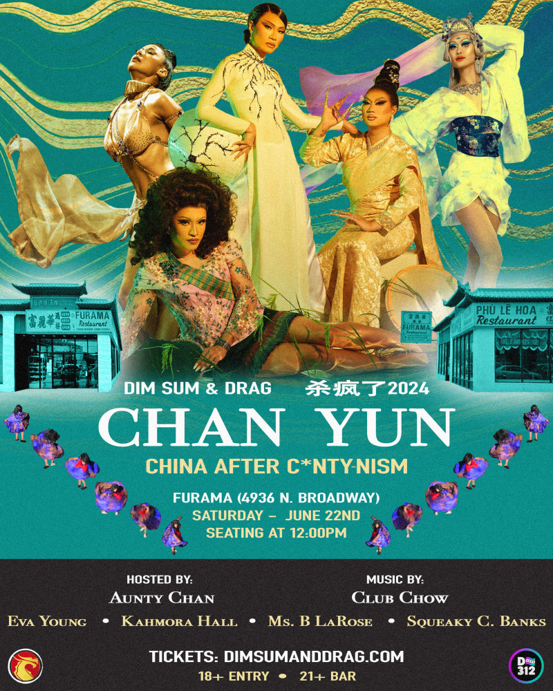 Dim Sum & Drag - Chan Yun in Chicago at Furama