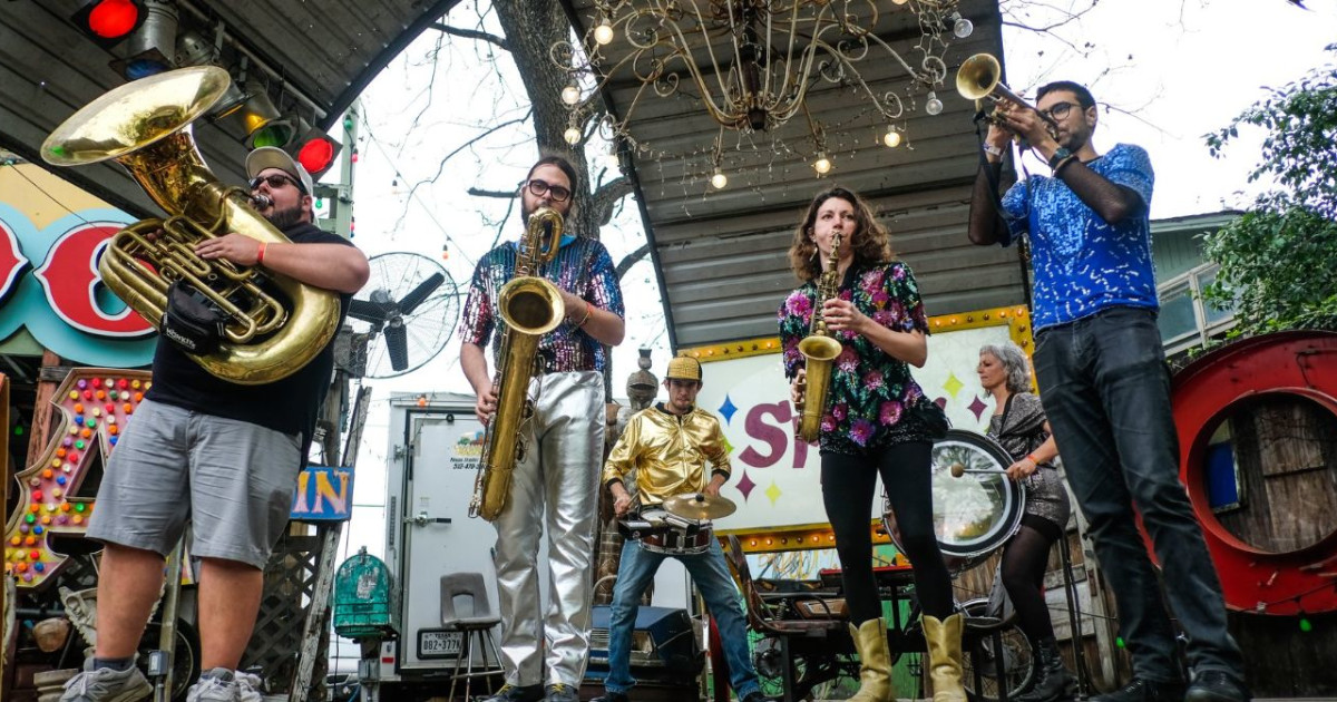 MeowNow, Atash & Cilantro Boombox in Austin at Sahara Lounge