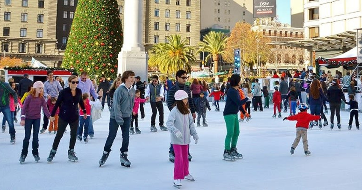 Free Ice Skating Lessons in San Francisco at The Safeway Holiday
