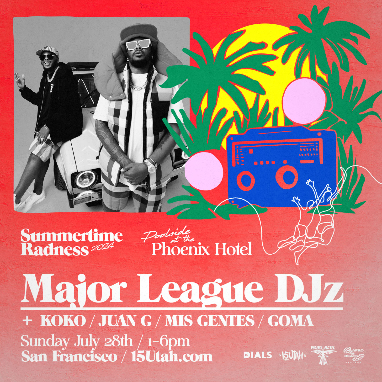 Summertime Radness: Major League DJz in San Francisco at Phoenix