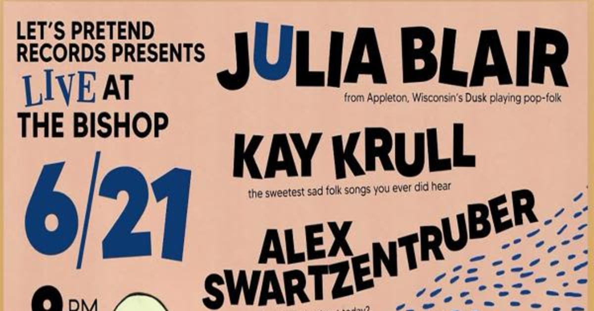 Julia Blair w/ Kay Krull & Alex Swartzentruber in Bloomington at