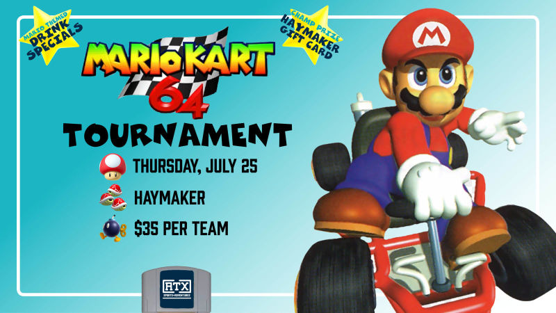 Mario Kart 64 Tournament In Austin At Haymaker