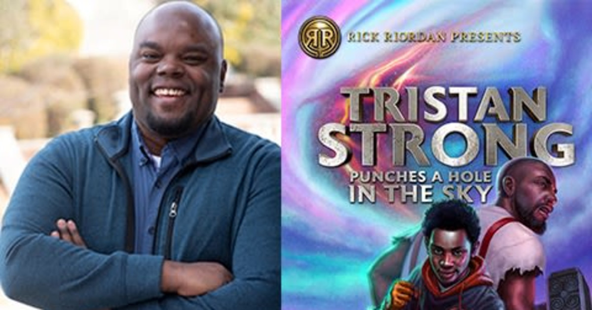 Author Kwame Mbalia in St. Louis at Florissant Valley Branch