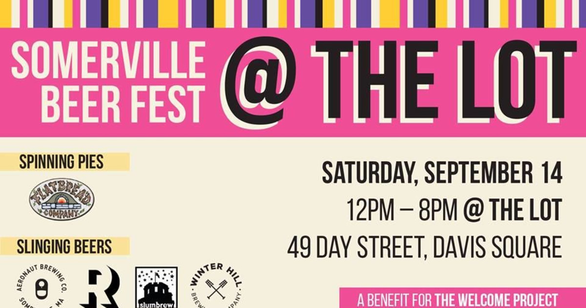 Somerville Beer Fest at The Lot in Boston at 49 Day St