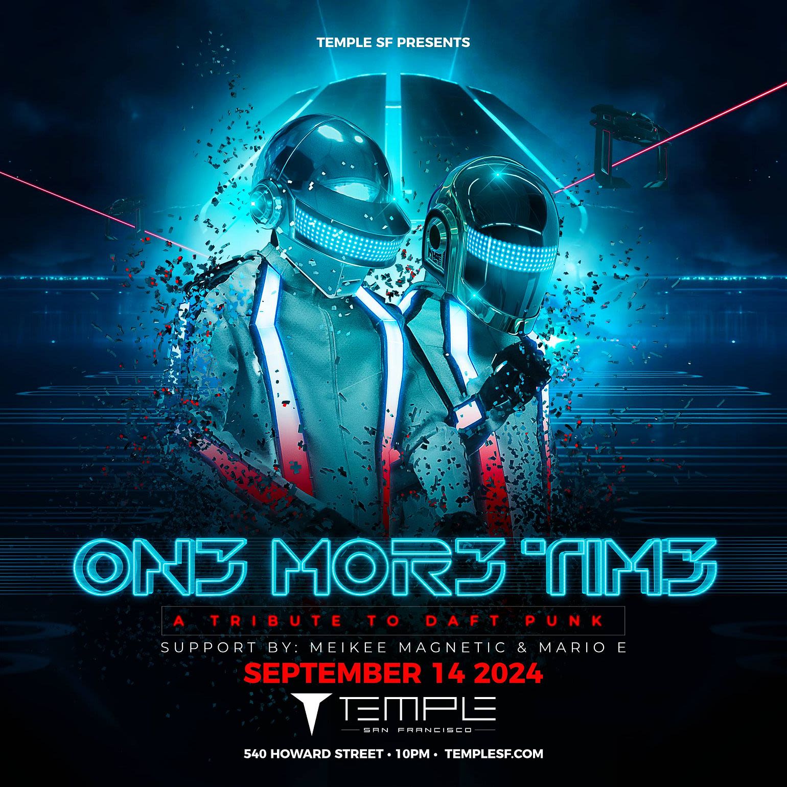 One More Time: A Daft Punk Tribute Night in San Francisco at