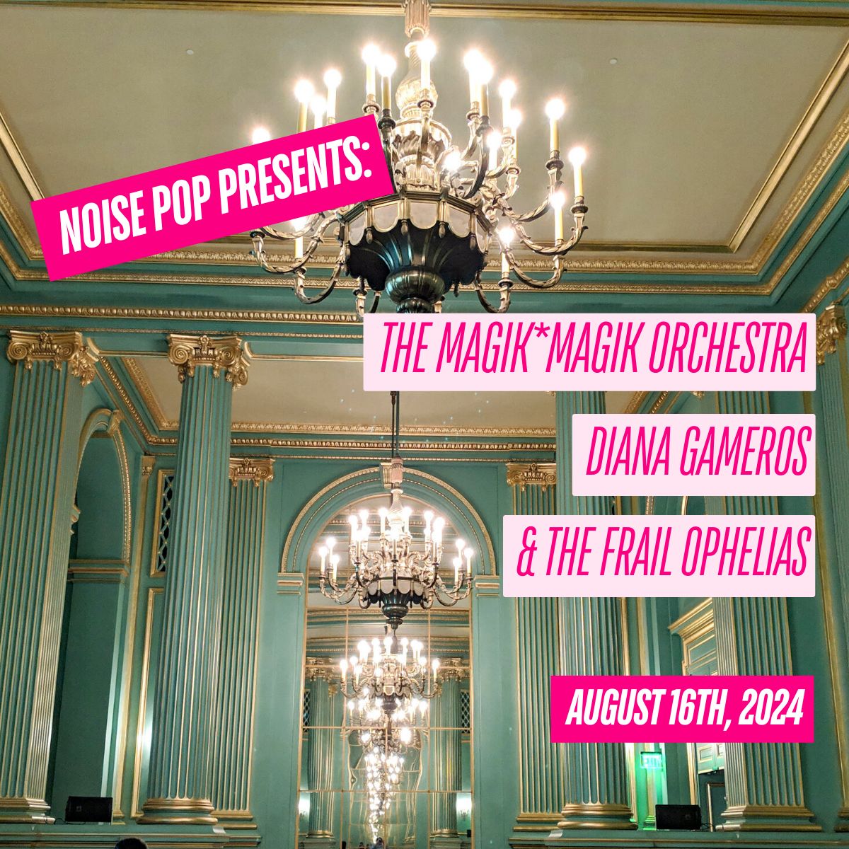 Magik in the Green Room: Sweet Sixteen Anniversary Show in San