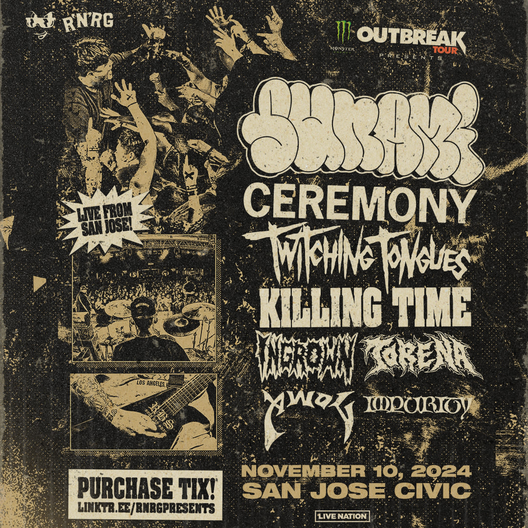 Sunami, Ingrown + Torena in San Jose at San Jose Civic