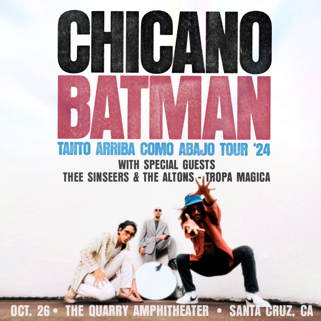 Chicano Batman in Santa Cruz at The Quarry Amphitheater