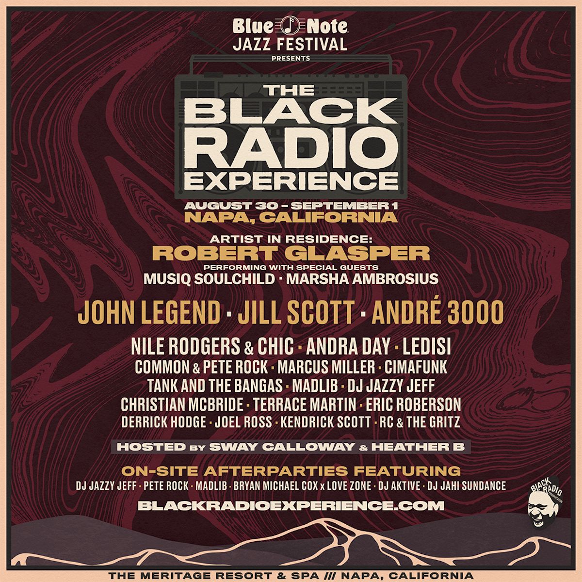 The Black Radio Experience in Napa at Meritage Resort and Spa Napa