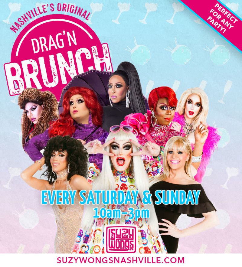 Drag’n Brunch in Nashville at Suzy Wong's House of Yum