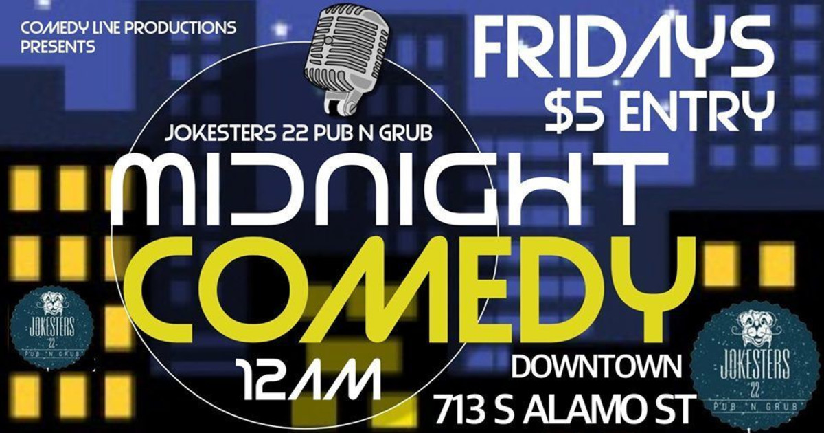 First Friday Midnight Comedy Southtown in San Antonio at