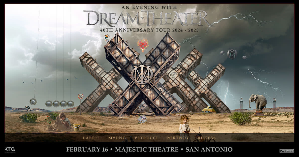 An Evening with Dream Theater in San Antonio at Majestic Theatre