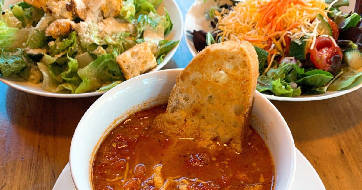 SOUP N' SALAD LUNCH SPECIALS in Indianapolis at High Velocity