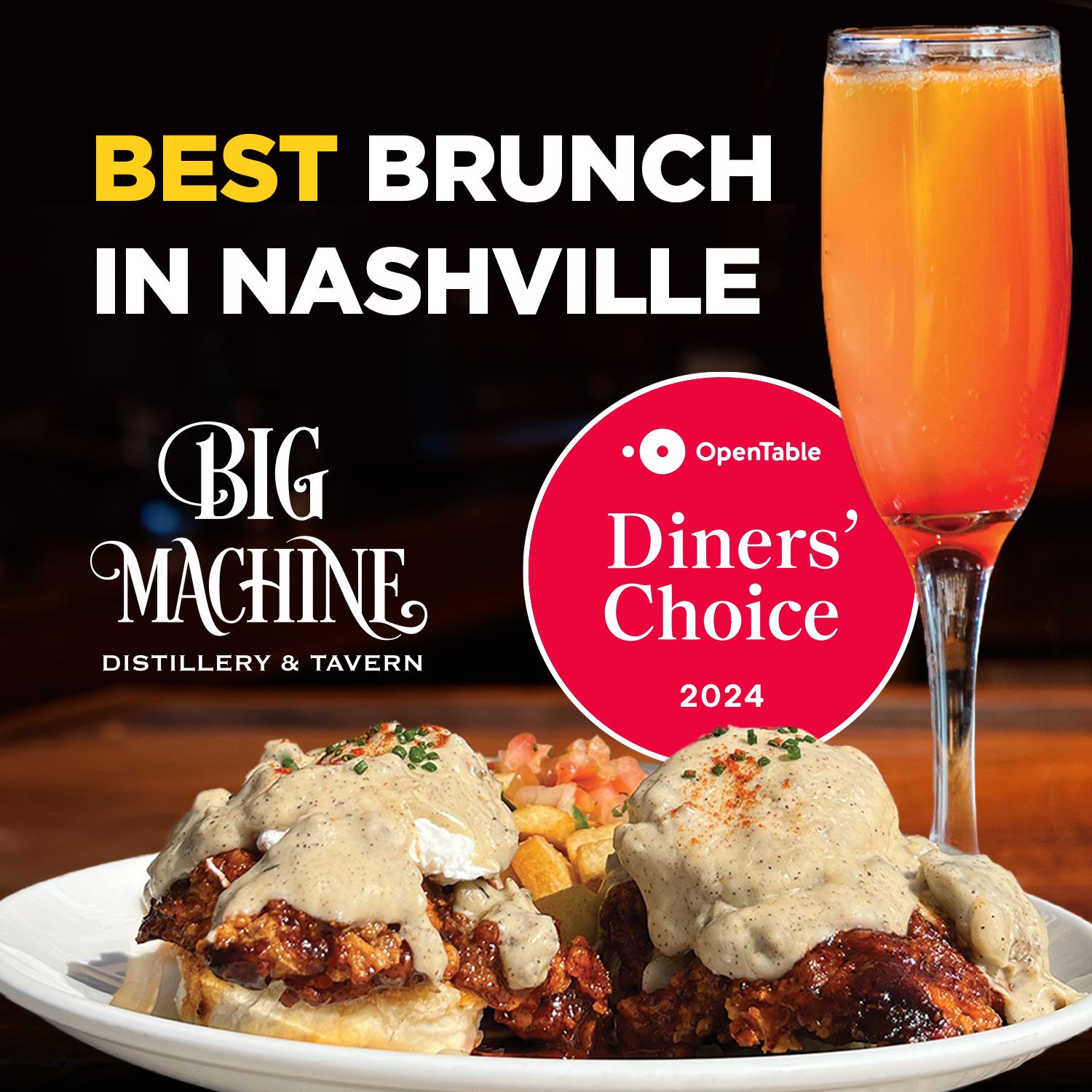 Big Machine Brunch & Bottomless Vimosas in Nashville at Big
