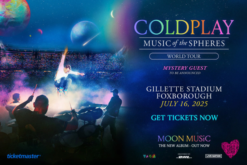 COLDPLAY  WORLD TOUR  チケット Personalized Coldplay: Music of the Spheres World Tour Stub