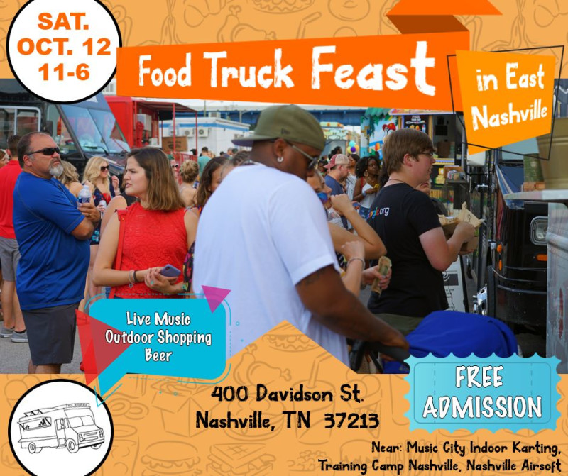 Food Truck Feast Octoberfeast In Nashville At The Marketplace
