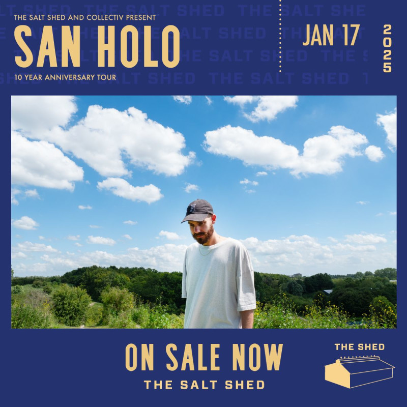 San Holo Red Rocks San Holo 10 Year Anniversary Tour in Chicago at The Salt Shed