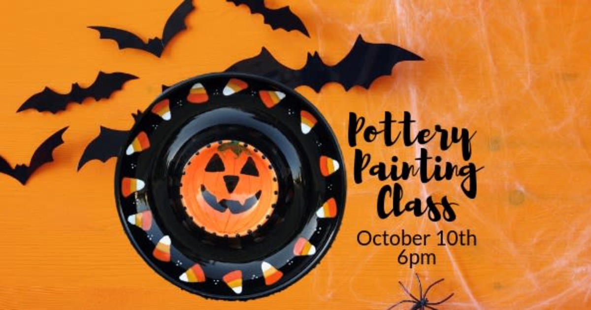 Pottery Painting Class in Greenwood at UPaint Pottery Studio