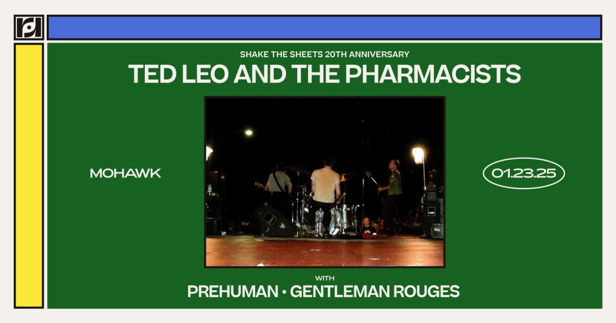 Ted Leo and the Pharmacists w/ Prehuman and Gentlemen Rogues in