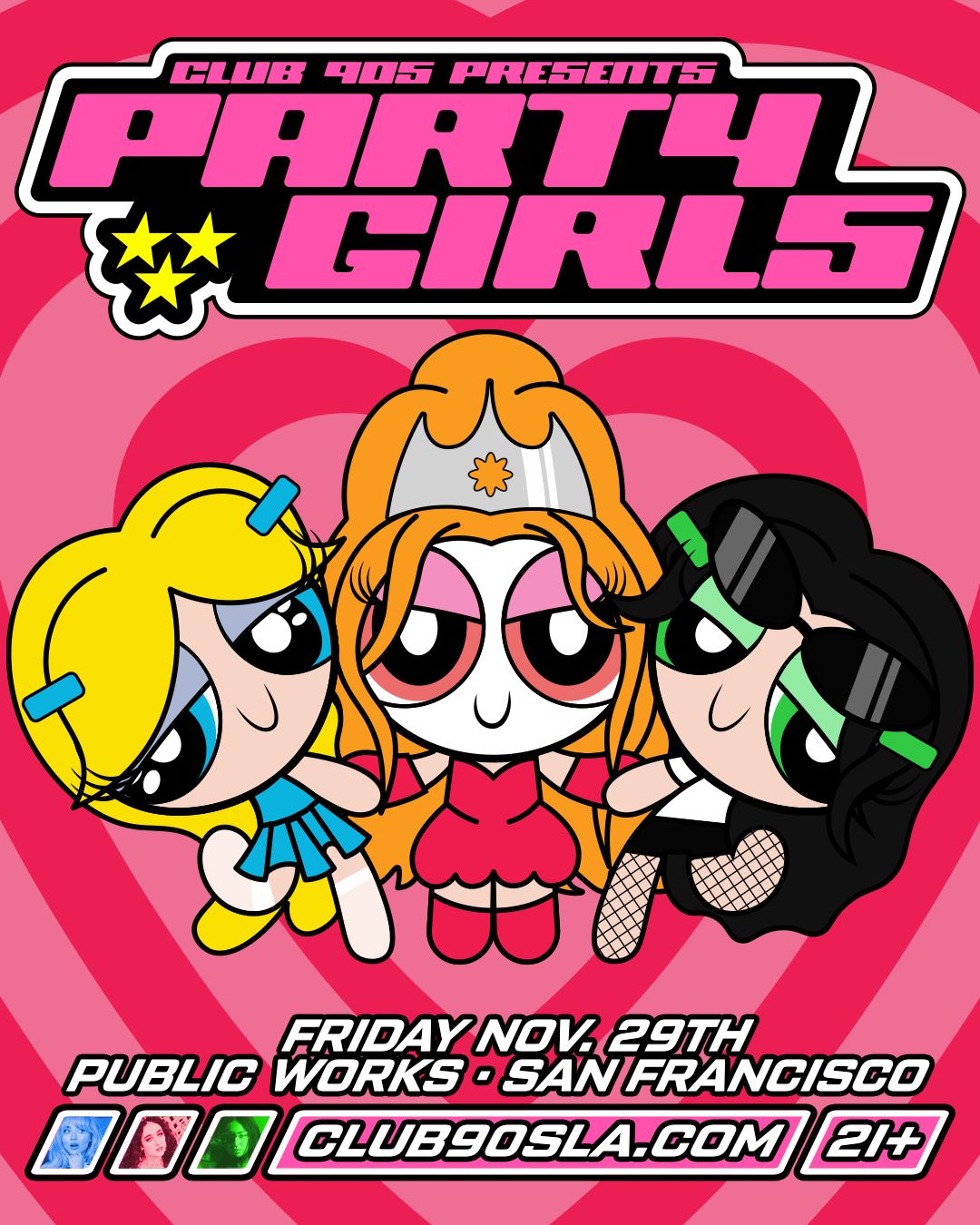Party Girls in San Francisco at Public Works