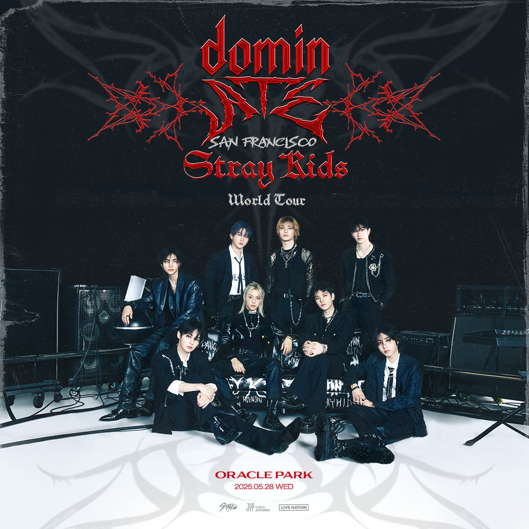 Stray Kids in San Francisco at Oracle Park