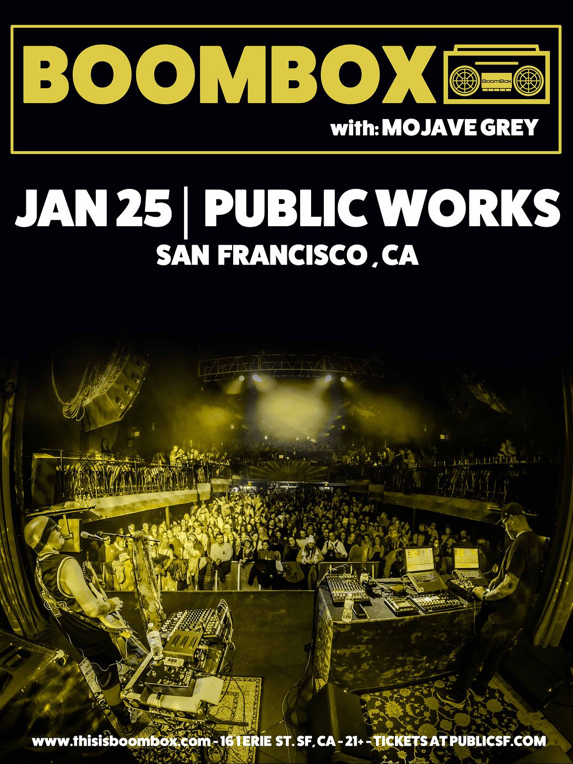 BoomBox (Live) in San Francisco at Public Works