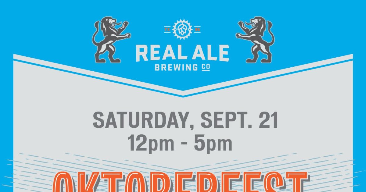 Real Ale Oktoberfest in Blanco at Real Ale Brewing Company