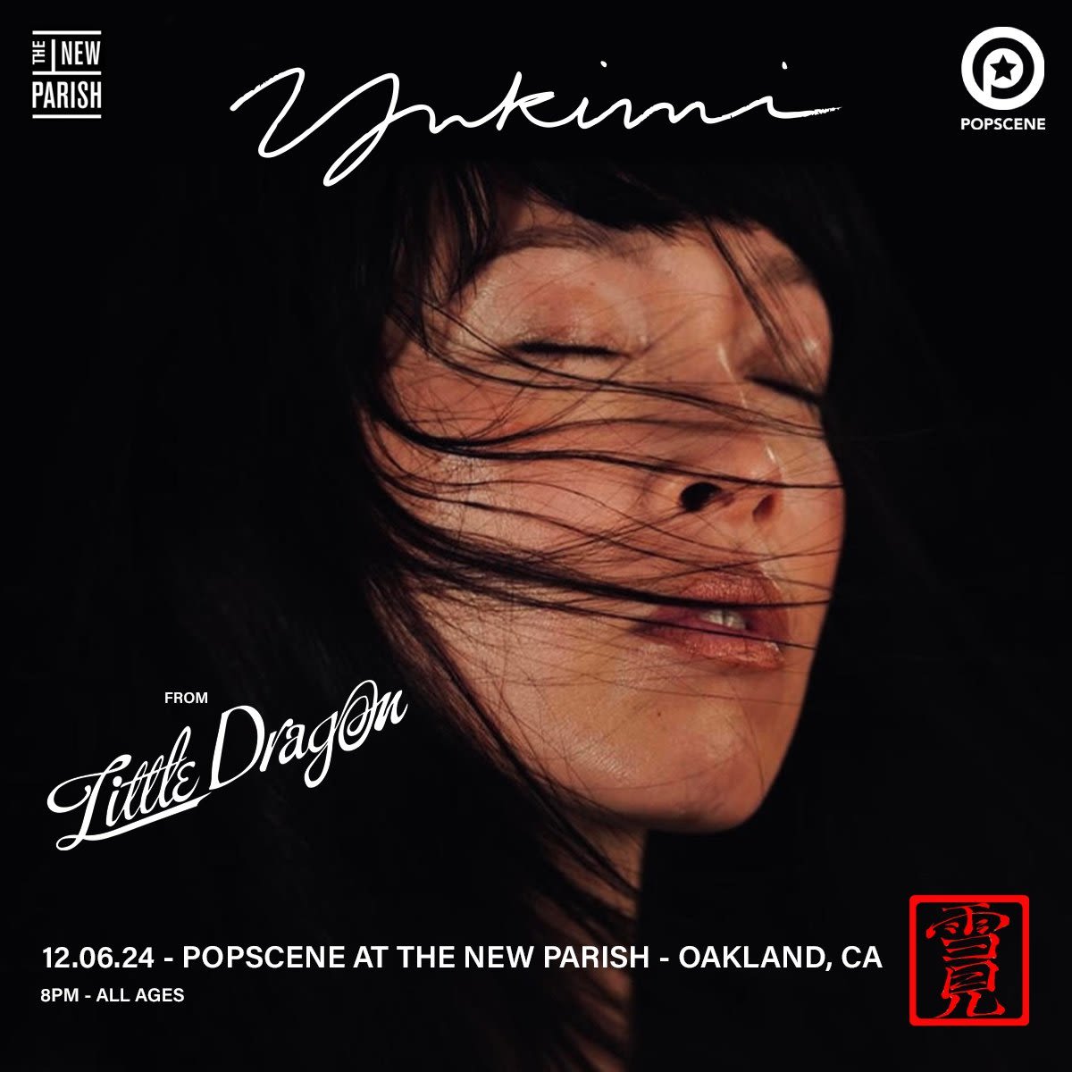 Yukimi (of Little Dragon) in Oakland at The New Parish