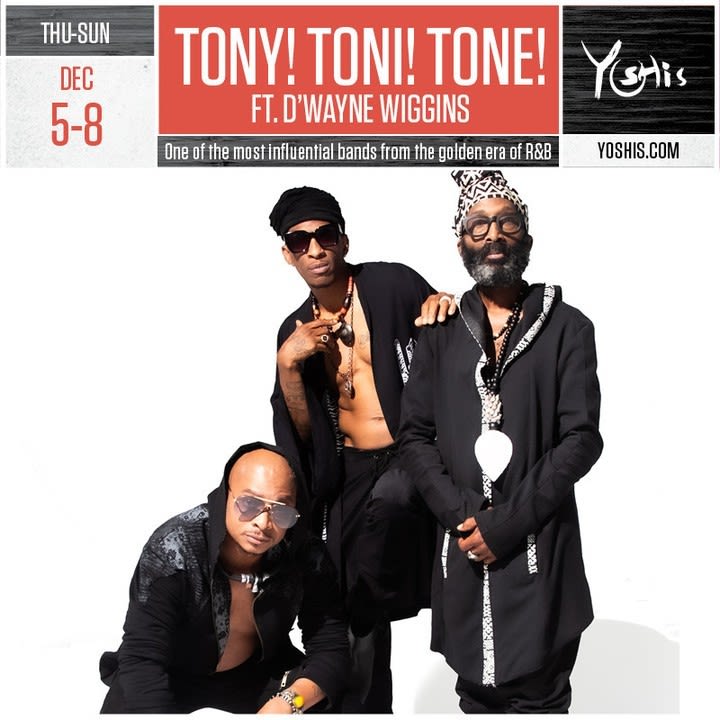 Tony! Toni! Tone! Ft. D'wayne Wiggins in Oakland at Yoshi's