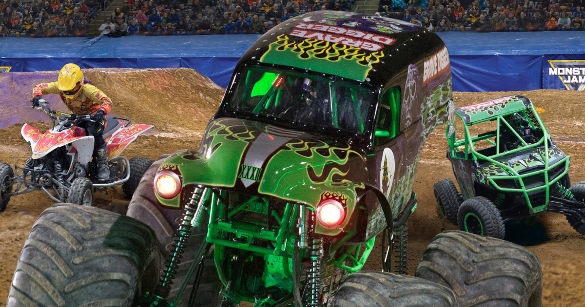 Monster Jam Triple Threat Series in Newark at Prudential Center