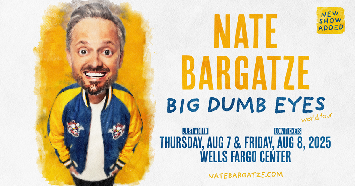 Nate Bargatze Big Dumb Eyes World Tour in Philadelphia at