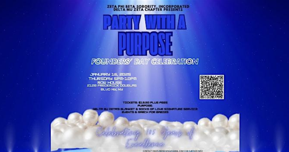 Zeta Phi Beta Sorority, Delta Mu Zeta Chapter Founders' Day