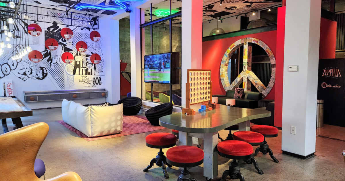 Hotel Zeppelin Happy Hour in San Francisco at Hotel Zeppelin