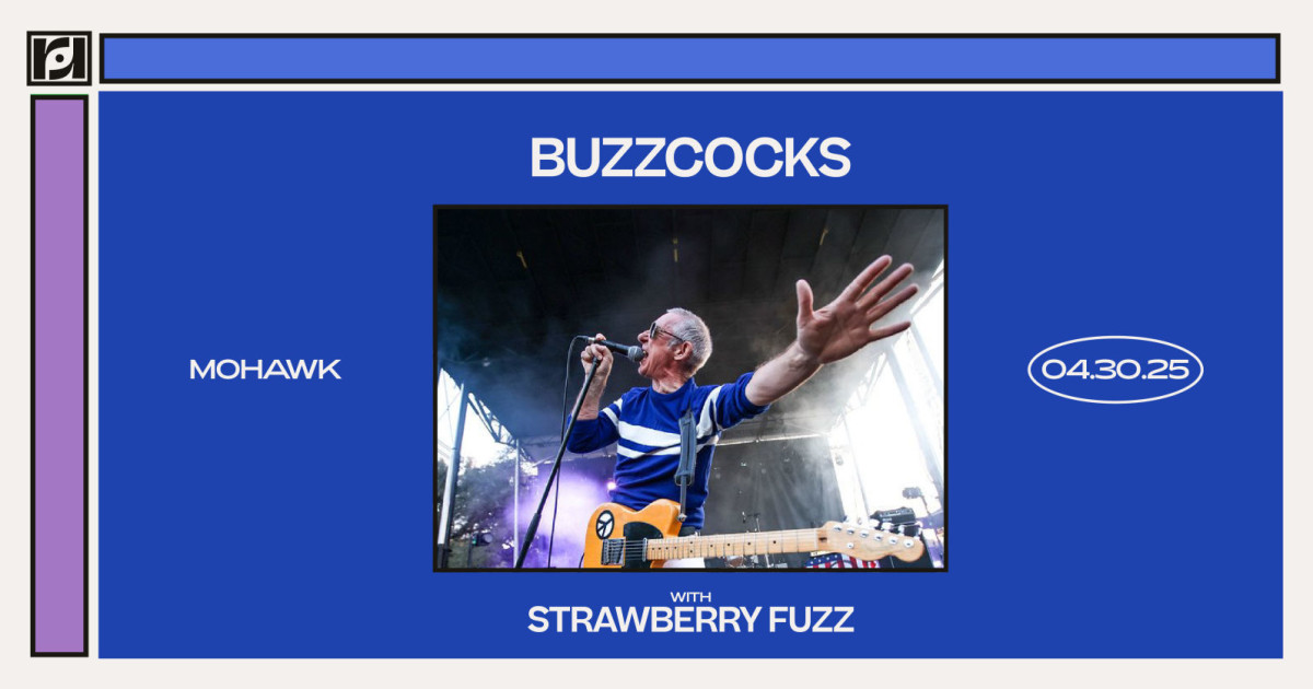 Buzzcocks w/ Strawberry Fuzz in Austin at Mohawk Austin