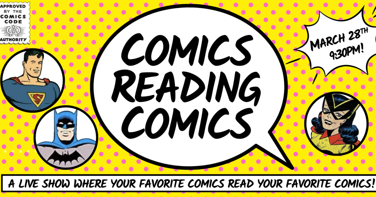 Comics Reading Comics in Los Angeles at Lyric Hyperion Theatre