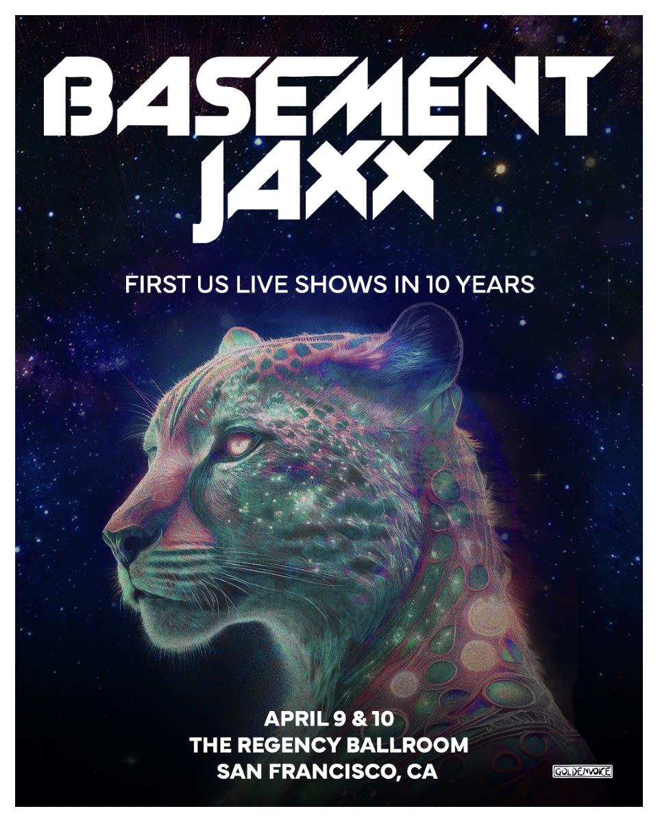 Basement Jaxx in San Francisco at The Regency Ballroom