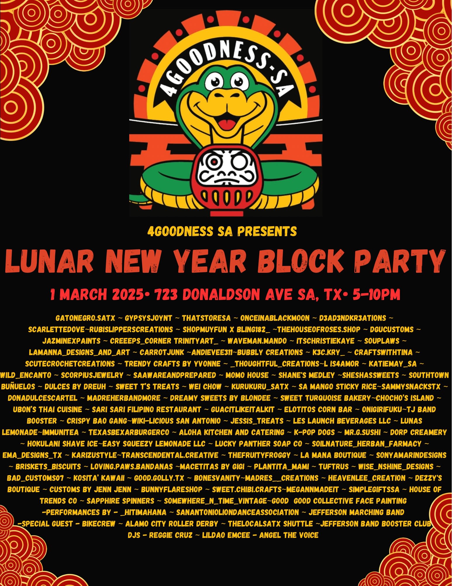 Lunar New Year Block Party in San Antonio at Jefferson High School