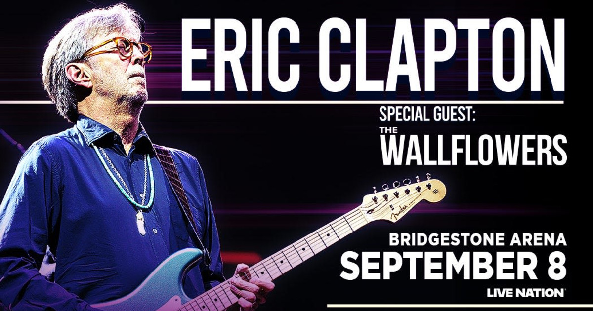 Eric Clapton with special guests The Wallflowers in Nashville at