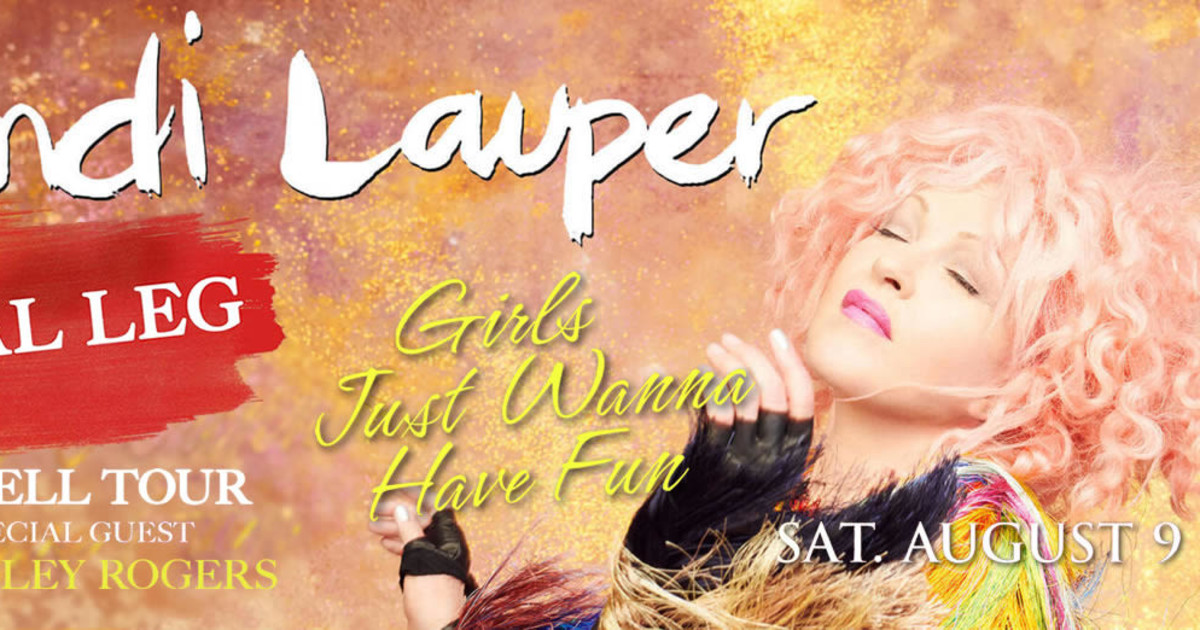 Cyndi Lauper in Bonner Springs at Azura Amphitheater
