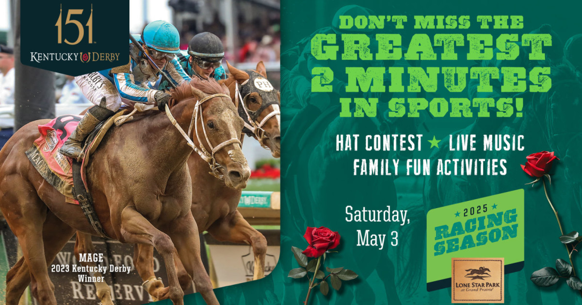 Thoroughbred Racing Season: Kentucky Derby Day in Grand Prairie